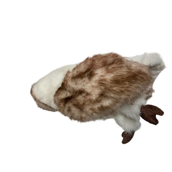 Folkmanis Plush Hand Puppet Barn Owl Stuffed Animal Toy Vintage 13 in Tall - Picture 3 of 6